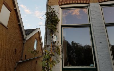 Beveiliging nieuwe woning van Noes Fiolet